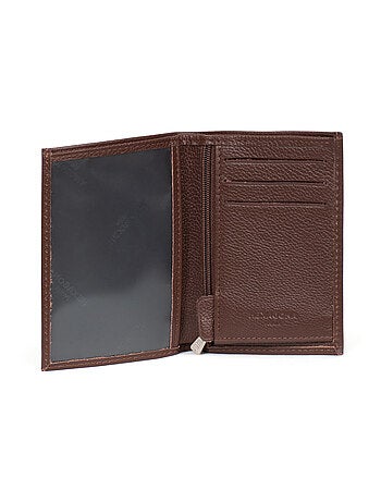 Cartera europea - 1 compartimento - Cuero CONFORT