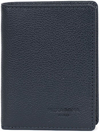 Cartera europea - 1 compartimento - Detención RFID - Cuero de vaca CONFORT