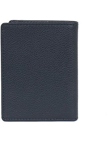 Cartera europea - 1 compartimento - Detención RFID - Cuero de vaca CONFORT