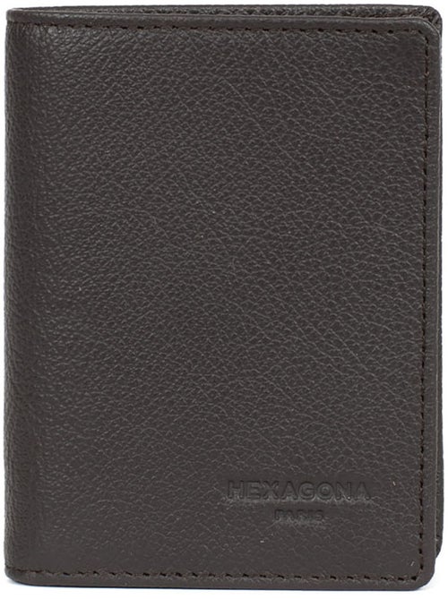 Cartera europea - 1 compartimento - detención rfid - cuero de vaca confort hexagona - Kiabi