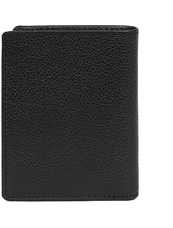 Cartera europea - 1 compartimento - detención rfid - cuero de vaca confort hexagona