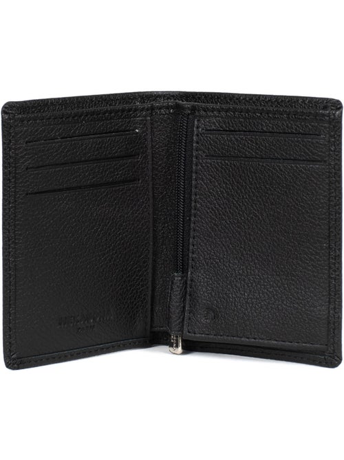 Cartera europea - 1 compartimento - detención rfid - cuero de vaca confort hexagona - Kiabi