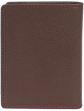 Cartera europea - 1 compartimento - Detención RFID - Cuero de vaca CONFORT
