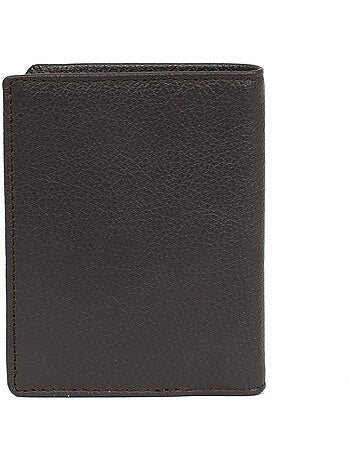 Cartera europea - 1 compartimento - detención rfid - cuero de vaca confort