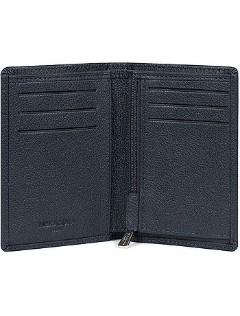 Cartera europea - 1 compartimento - Detener RFID - Cuero de vaca CONFORT