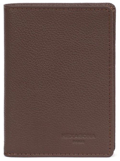 Cartera europea - 1 compartimento - detener rfid - cuero de vaca confort hexagona - Kiabi