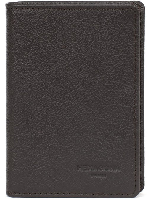 Cartera europea - 1 compartimento - detener rfid - cuero de vaca confort hexagona - Kiabi