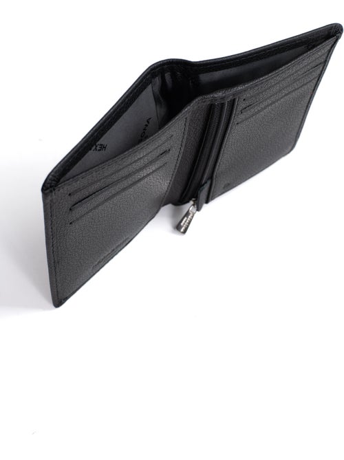 Cartera europea - 1 compartimento - detener rfid - cuero de vaca confort hexagona - Kiabi