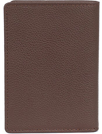 Cartera europea - 1 compartimento - Detener RFID - Cuero de vaca CONFORT
