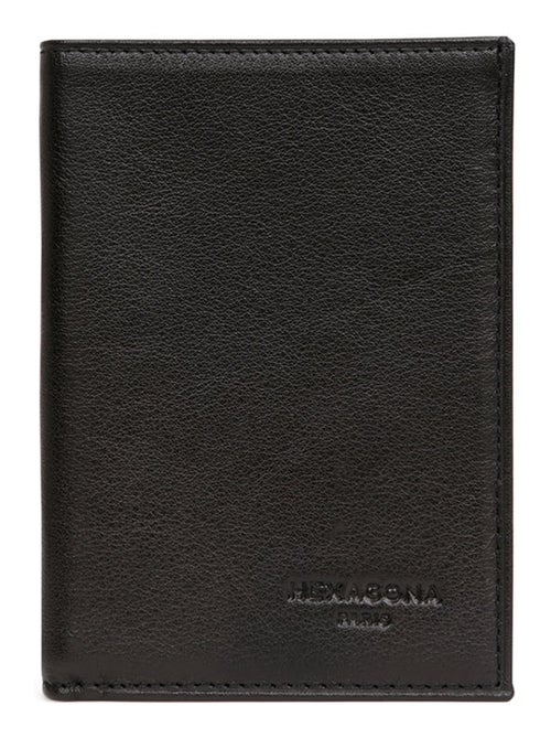 Cartera europea - 1 pliegue - cuero soft hexagona - Kiabi