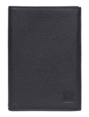 Cartera europea - 2 pliegues - cuero confort hexagona