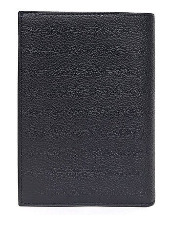 Cartera europea - 2 pliegues - cuero confort hexagona