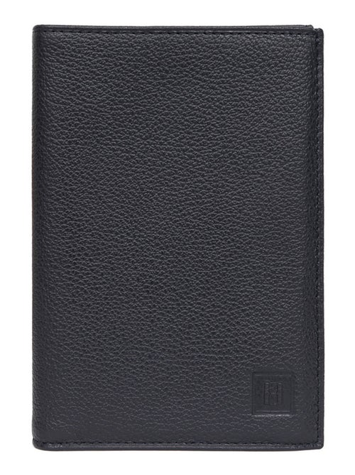 Cartera europea - 2 pliegues - cuero confort hexagona - Kiabi
