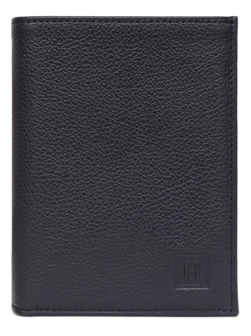Cartera europea - 2 pliegues - cuero confort hexagona - Kiabi