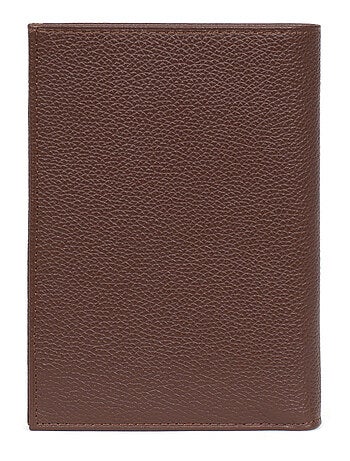 Cartera europea - 2 pliegues - cuero confort hexagona