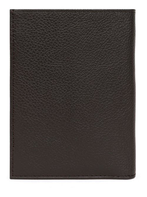 Cartera europea - 2 pliegues - cuero confort hexagona - Kiabi