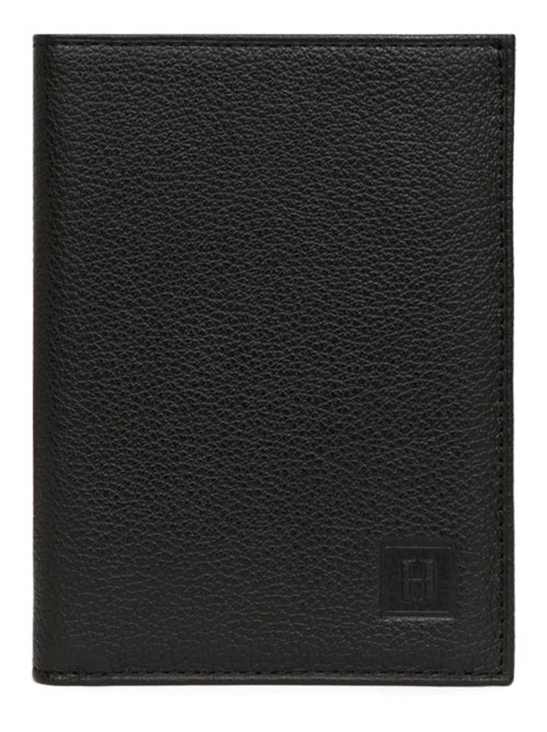 Cartera europea - 2 pliegues - cuero confort hexagona - Kiabi