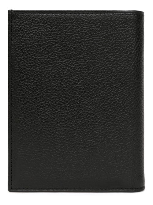 Cartera europea - 2 pliegues - cuero confort hexagona - Kiabi