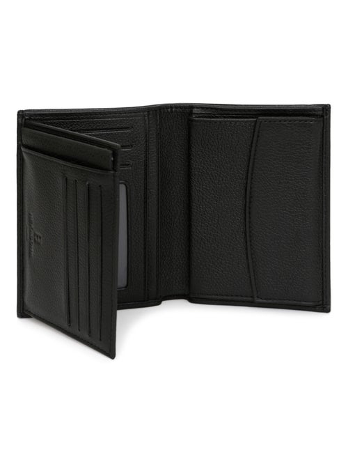 Cartera europea - 2 pliegues - cuero confort hexagona - Kiabi