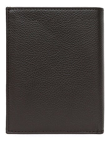 Cartera europea - 2 pliegues - Cuero CONFORT