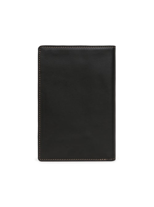 Cartera europea - 2 pliegues - cuero félin hexagona - Kiabi