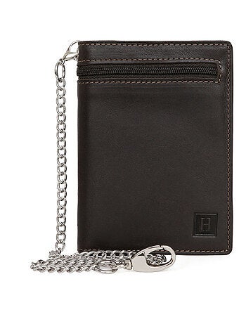 Cartera europea - 2 pliegues - Cuero FÉLIN