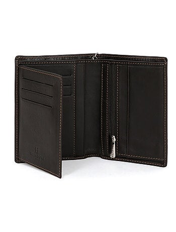 Cartera europea - 2 pliegues - Cuero FÉLIN