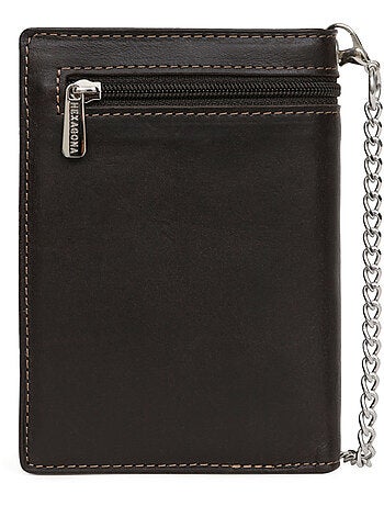 Cartera europea - 2 pliegues - Cuero FÉLIN
