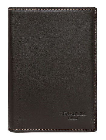 Cartera europea - 2 pliegues - Cuero FÉLIN