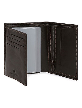 Cartera europea - 2 pliegues - Cuero FÉLIN