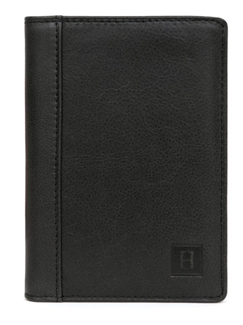 Cartera europea - 2 pliegues - cuero instinct hexagona - Kiabi