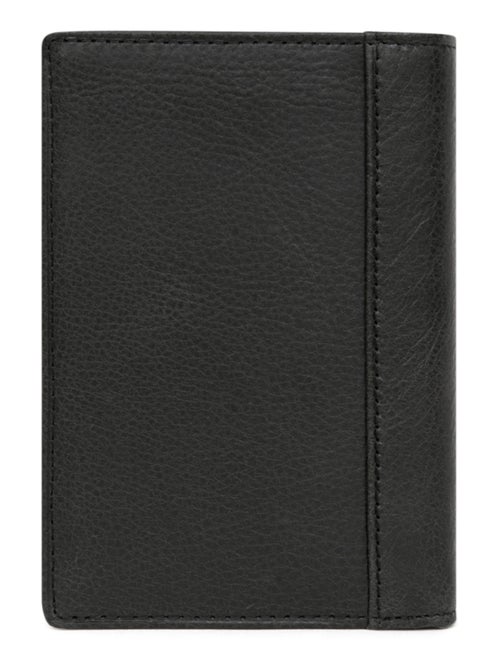 Cartera europea - 2 pliegues - cuero instinct hexagona - Kiabi