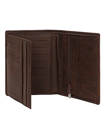 Cartera europea - 2 pliegues - Cuero INSTINCT