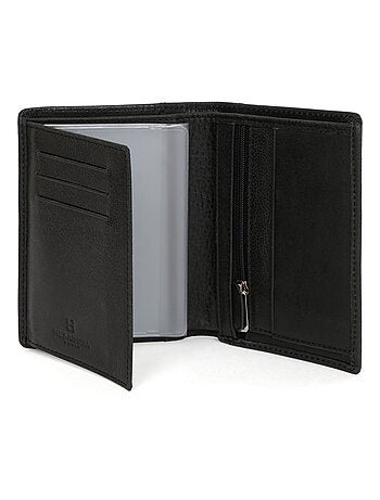 Cartera europea - 2 pliegues - Cuero INSTINCT