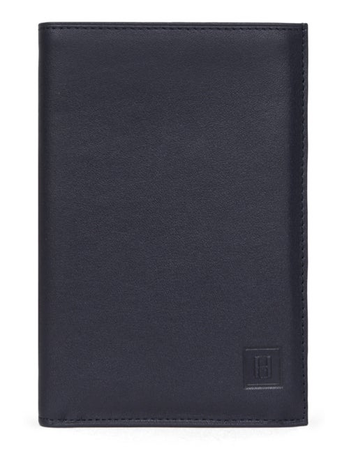 Cartera europea - 2 pliegues - cuero soft hexagona - Kiabi