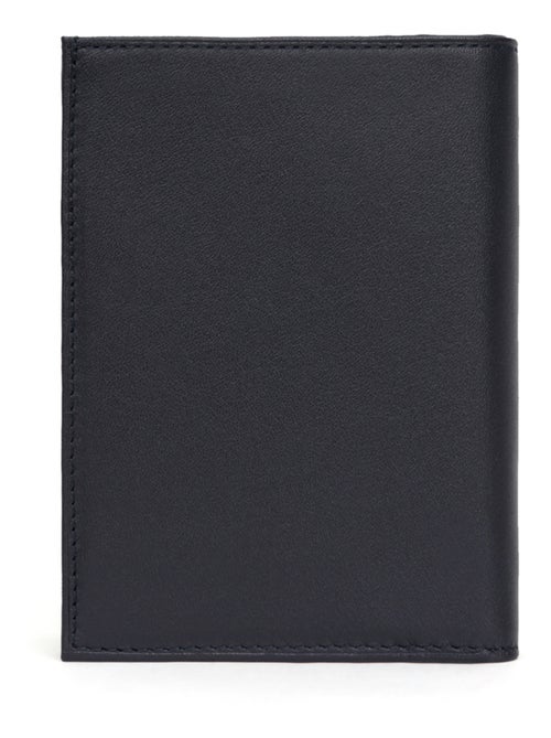 Cartera europea - 2 pliegues - cuero soft hexagona - Kiabi