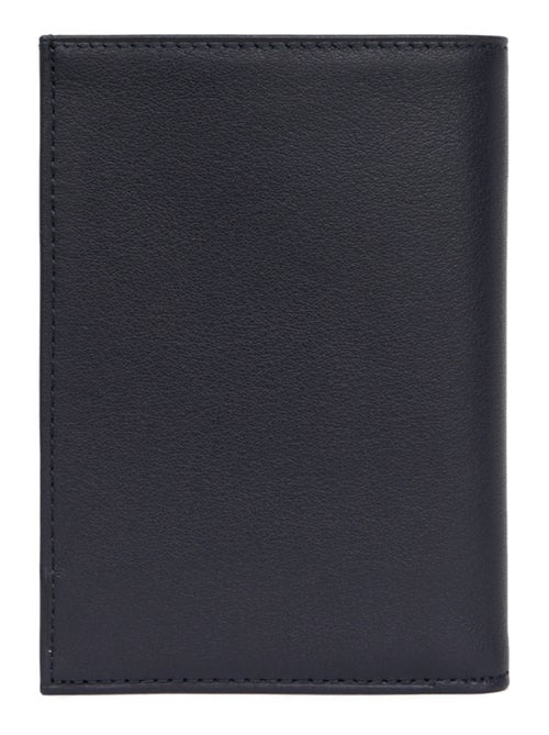 Cartera europea - 2 pliegues - cuero soft hexagona - Kiabi