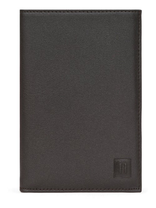 Cartera europea - 2 pliegues - cuero soft hexagona - Kiabi
