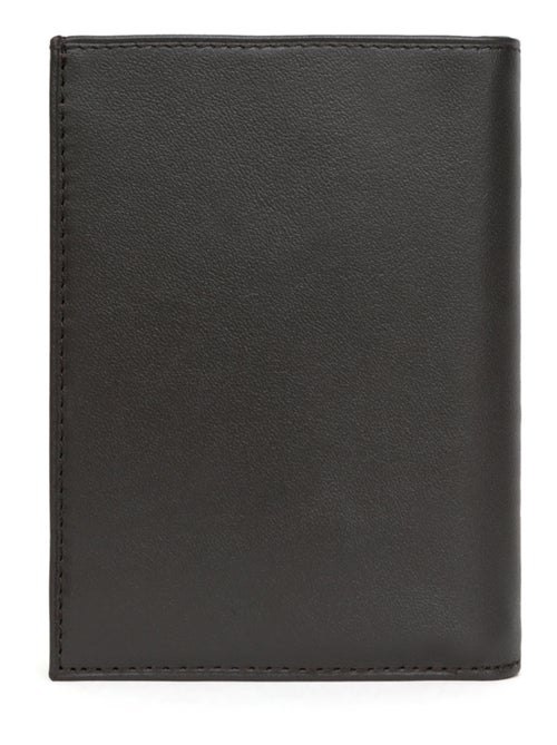 Cartera europea - 2 pliegues - cuero soft hexagona - Kiabi
