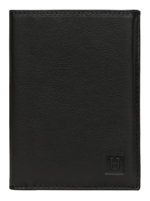 Cartera europea - 2 pliegues - cuero soft hexagona - Kiabi