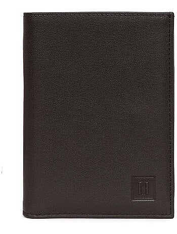 Cartera europea - 2 pliegues - Cuero SOFT