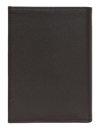 Cartera europea - 2 pliegues - Cuero SOFT