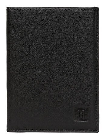 Cartera europea - 2 pliegues - Cuero SOFT