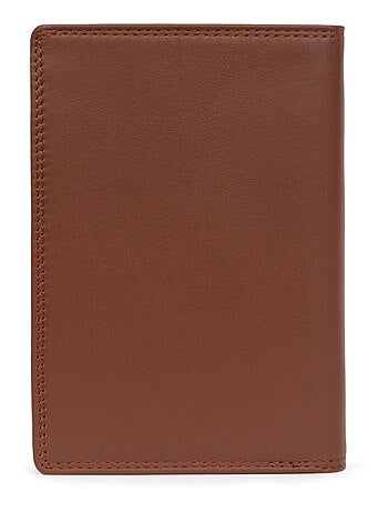 Cartera europea - 2 pliegues - Detener RFID - Cuero SENSATION