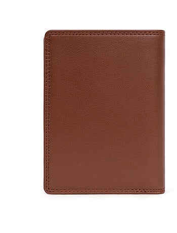 Cartera europea - 2 pliegues - Detener RFID - Cuero SENSATION