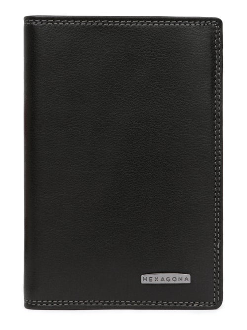 Cartera europea - 2 pliegues - detener rfid - cuero sensation hexagona - Kiabi Cartera europea - 2 pliegues - detener rfid - cuero sensation hexagona - Kiabi