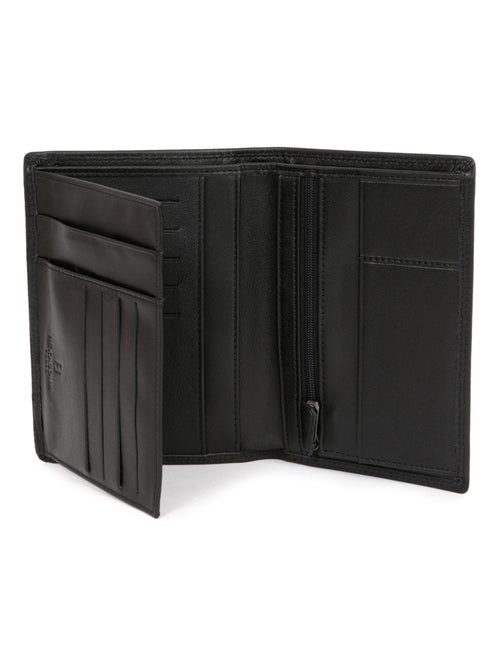 Cartera europea - 2 pliegues - detener rfid - cuero sensation hexagona - Kiabi Cartera europea - 2 pliegues - detener rfid - cuero sensation hexagona - Kiabi