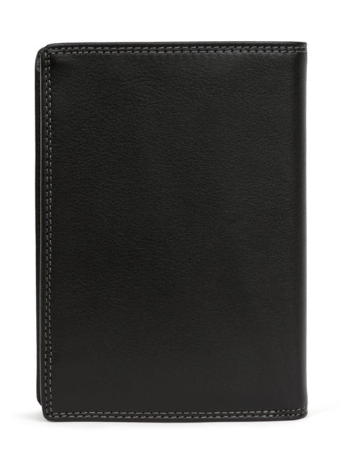 Cartera europea - 2 pliegues - detener rfid - cuero sensation hexagona - Kiabi