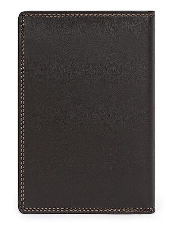 Cartera europea - 2 pliegues - Detener RFID - Cuero SENSATION