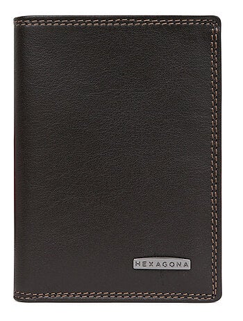Cartera europea - 2 pliegues - Detener RFID - Cuero SENSATION